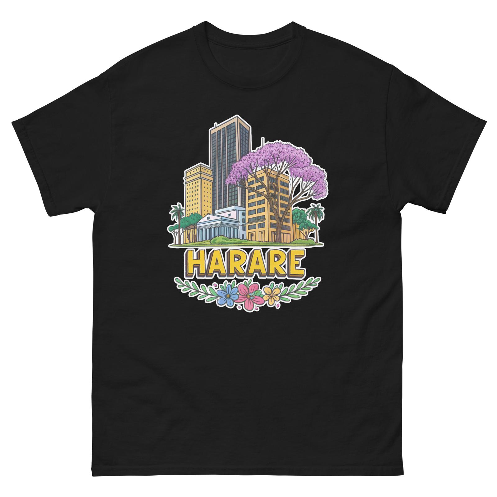 Harare World Travel Urban Area City T-Shirt S