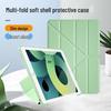 Silicone Full Coverage Foldable Soft Shell Case for iPad 9.7, 10, 10.2, Air 4 10.9, and Pro 11