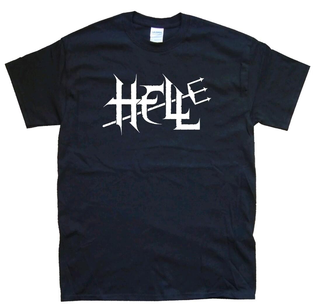 HELL новая ФУТБОЛКА Все размеры S M L XL XXL цвета Черный, Белый S разноцветный
