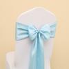 Butterfly Ties Satin Chair Sashes Elegant Design Wedding Chair Bows  Festival Celebration
