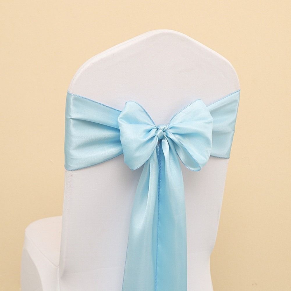 Butterfly Ties Satin Chair Sashes Elegant Design Wedding Chair Bows  Festival Celebration