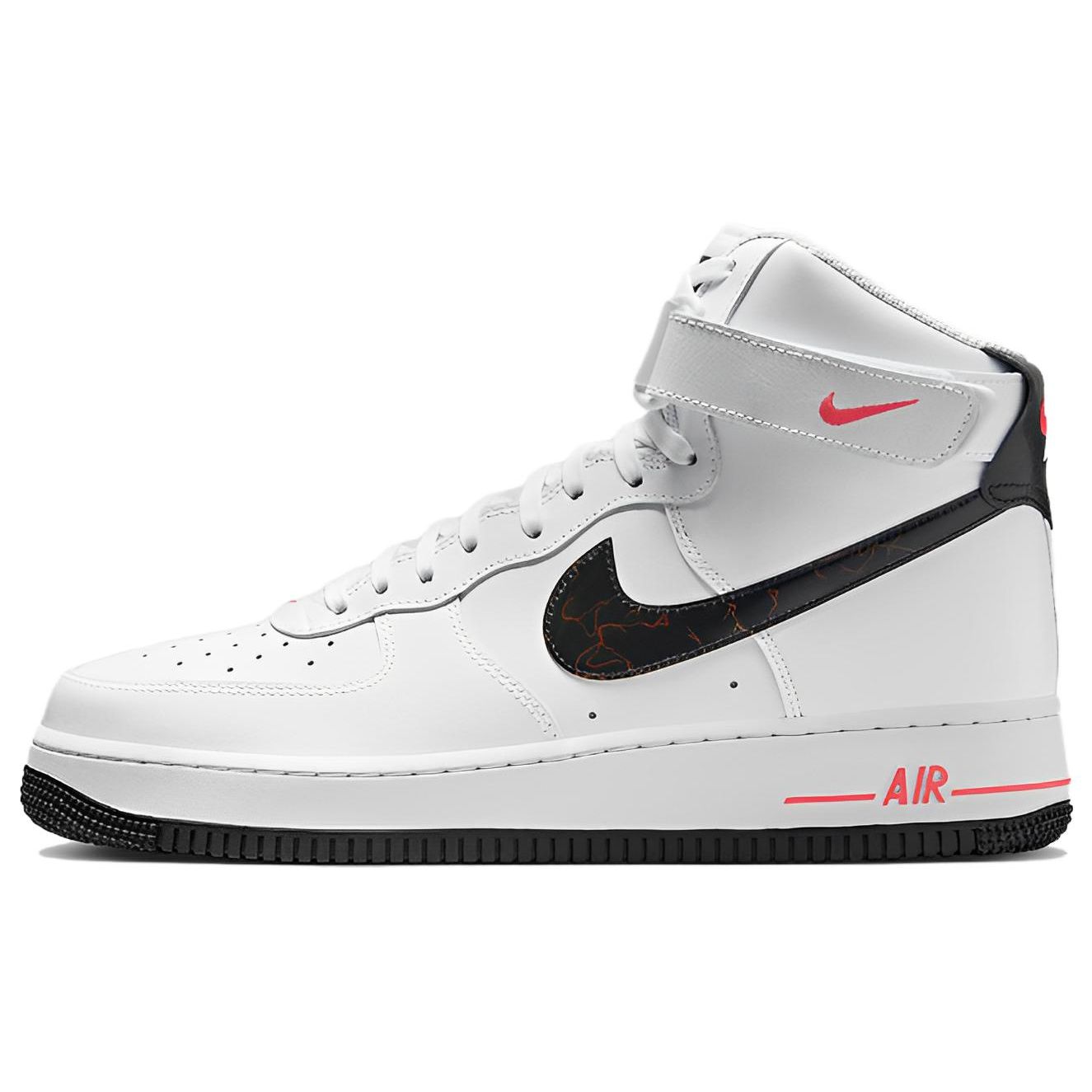 

Кроссовки Nike Air Force 1 High Electric мужские белые черные ярко-малиновые FD0730-100 41