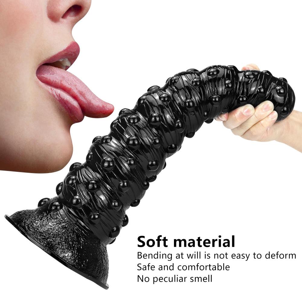 Large Dildo with Suction Cup Butt Plug Threaded Anal Dildo Masturbator Adult Sex Toys Realistic Penis Big Dick