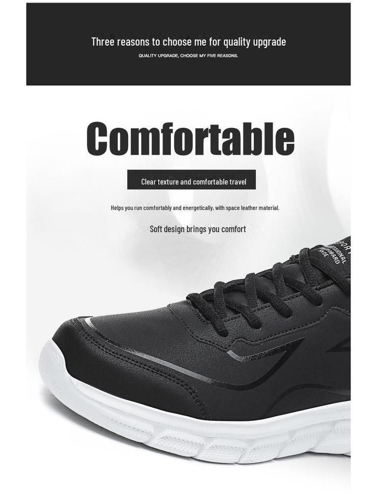 Nowy Trend Koreańskie Męskie Outdoorowe Wodoodporne Buty Sportowe - Duży Rozmiar