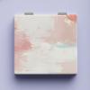Abstract Oil Painting Style Pattern Folding Makeup Mirror Double-Sided Cute Small Mirror  Makeup