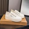 Breathable Shoes Women's Thick-soled Casual Board Shoes Thin Anti-slip and Wear-resistant Shallow Mesh Shoes Devotion