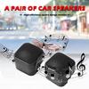 2Pcs Car Mini Tweeter Speaker 12V DC High Pitch Speaker 500W Super Power Audio 5A Mini Square Audio Speaker for Car Audio System