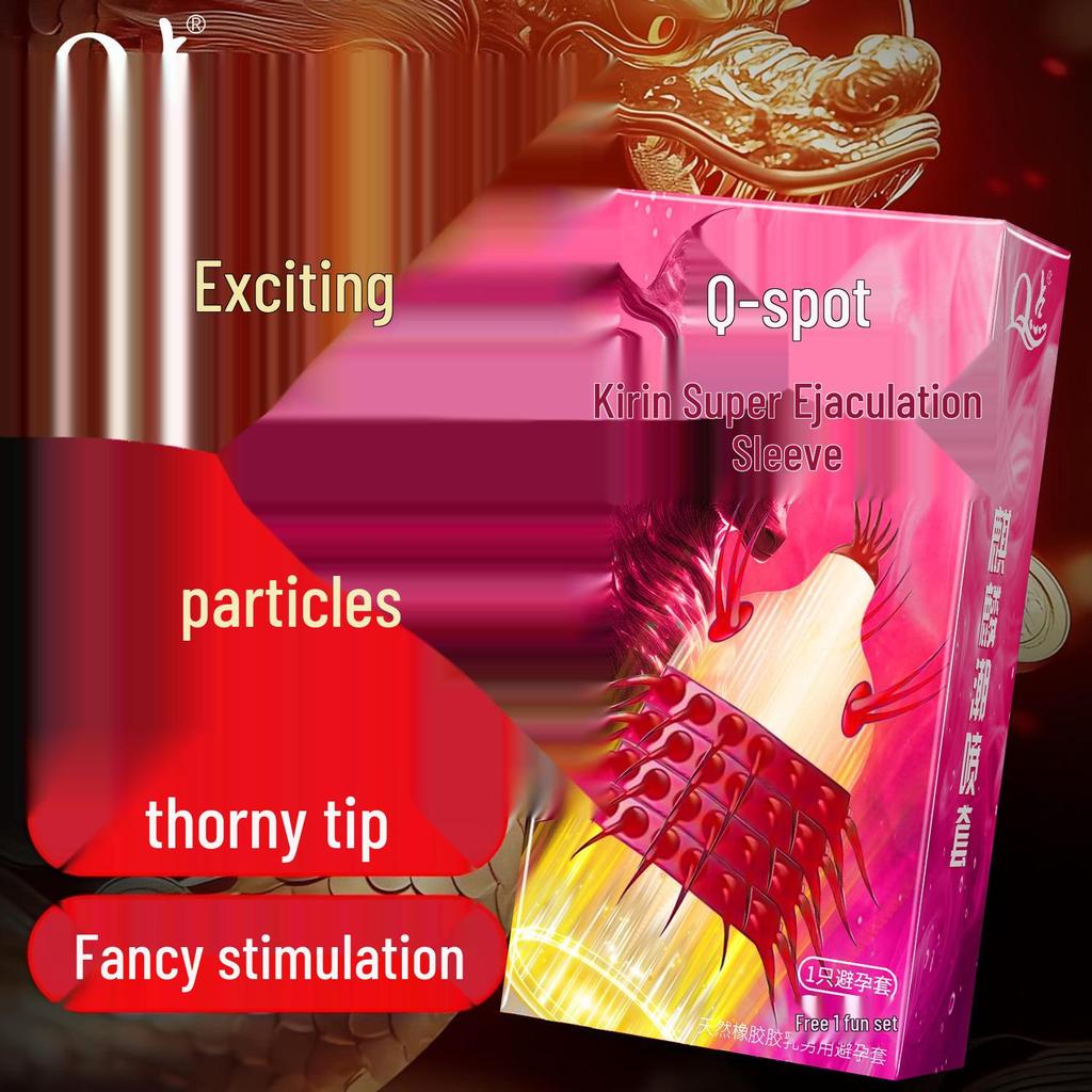 Q Point Ultra-Thin Lubricated Condoms - 10 Count Moisturizing & Safe for Adult Family Planning