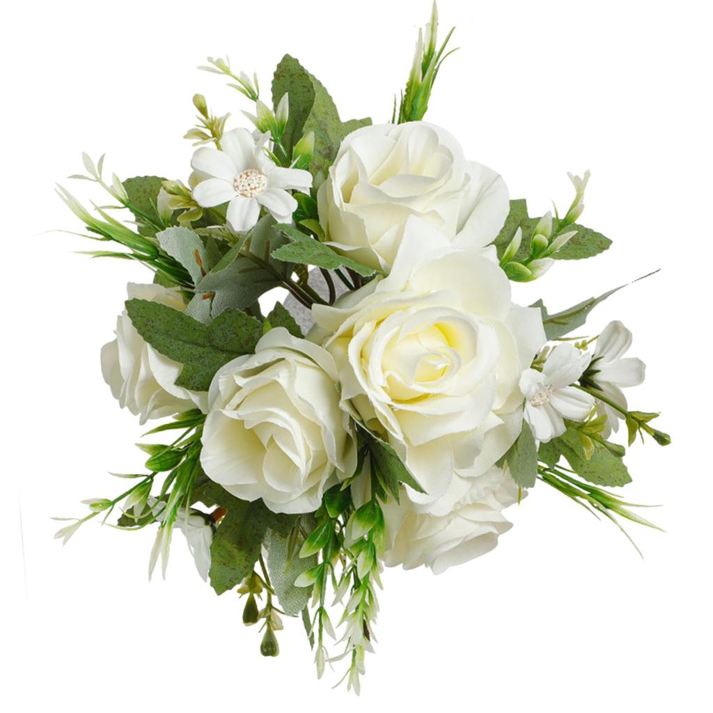 Artificial Flower Balls Bouquet for Centerpieces Fake Flower Kissing Balls for Bedroom Party Valentine's Day Baby Shower