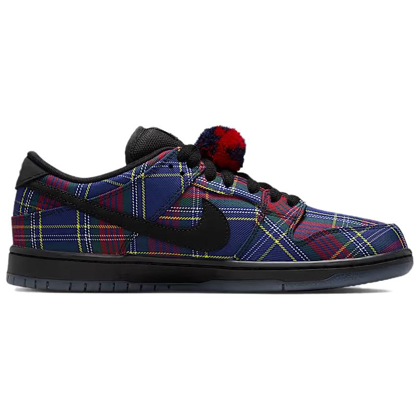 Nardwuar x Nike Dunk Low SB Tam O Shanter Hat Pánské tenisky Vícebarevné Univerzitní červená Černá II1493-600