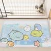 Kawaii Sumikko Gurashi Anime Floor Mat INS Style Soft Bedroom Floor House Laundry Room Mat Anti-skid Household Carpets