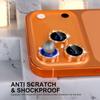 Bling Glitter Diamond Metal Frame Camera Protector for IPhone 17 Pro Max Air 17Pro Alloy Lens Tempered Glass Film Ring Cover Cap