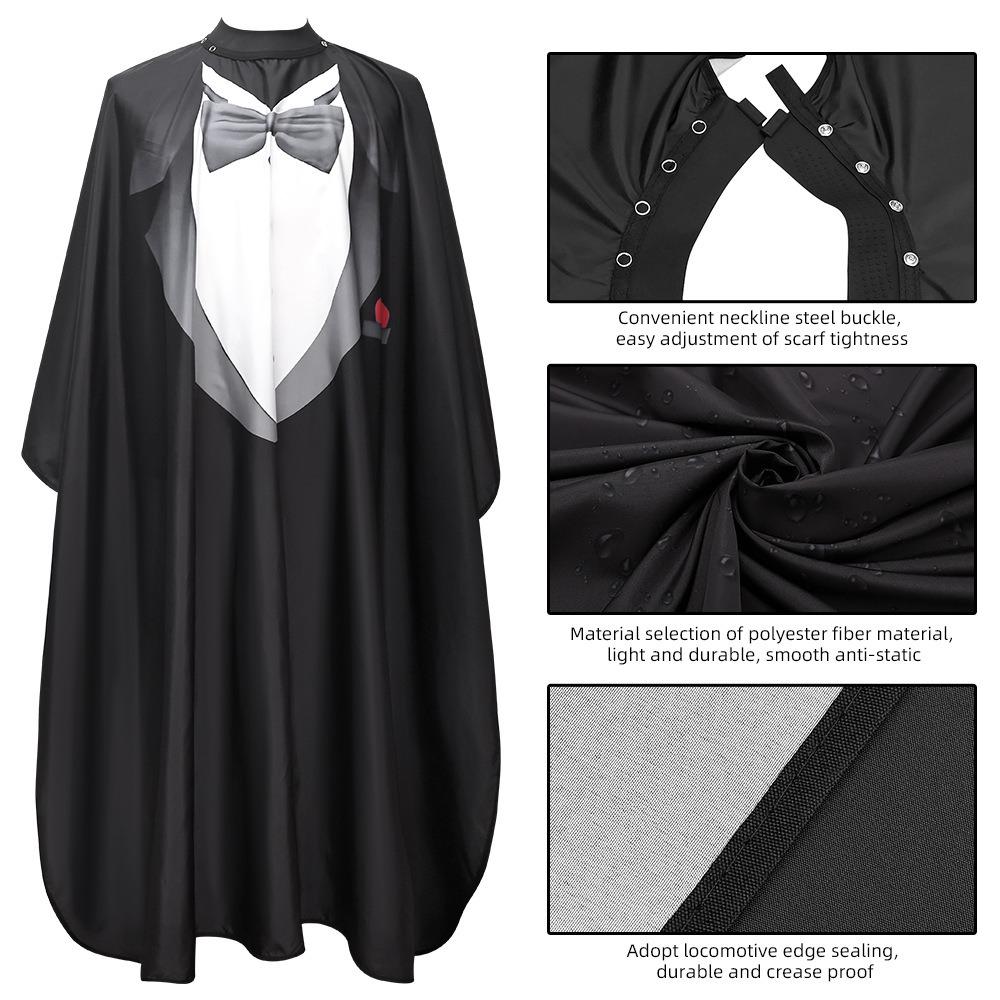 Pattern of Suit Salon Haircutting Shirt Professional Hairdresser Apron Barbershop Capes  Barber