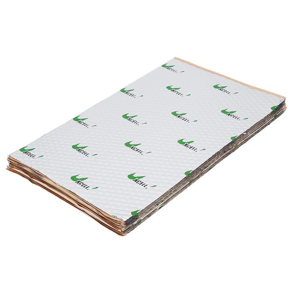 uxcell Vibration Damping Soundproofing Sound Absorbing Soundproofing Car Insulation 2mm 40cm X Pack of Universal Fit for and Floor Sheet, Sheet,