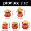 Resin Money Tree Statue Money Tree Figurines Sculptures Fengshui Ornament for Attraction Wealth Good Luck New Years Gift