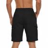 Herren lockere lässige lockere Taille Arbeitskleidung Mehrzwecktaschen Shorts