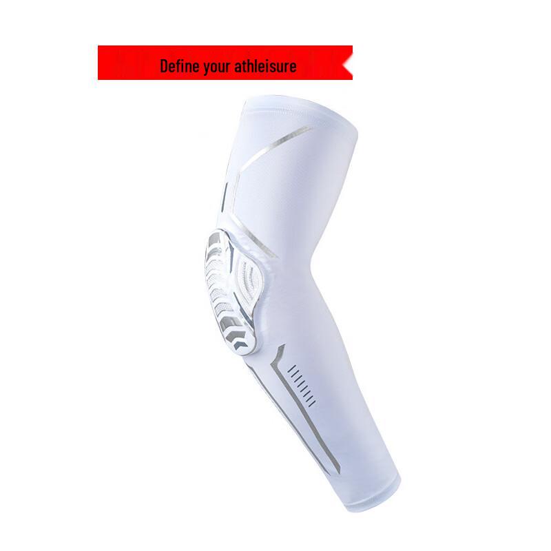 Sports Compression Arm Sleeve with Honeycomb Elbow Pad