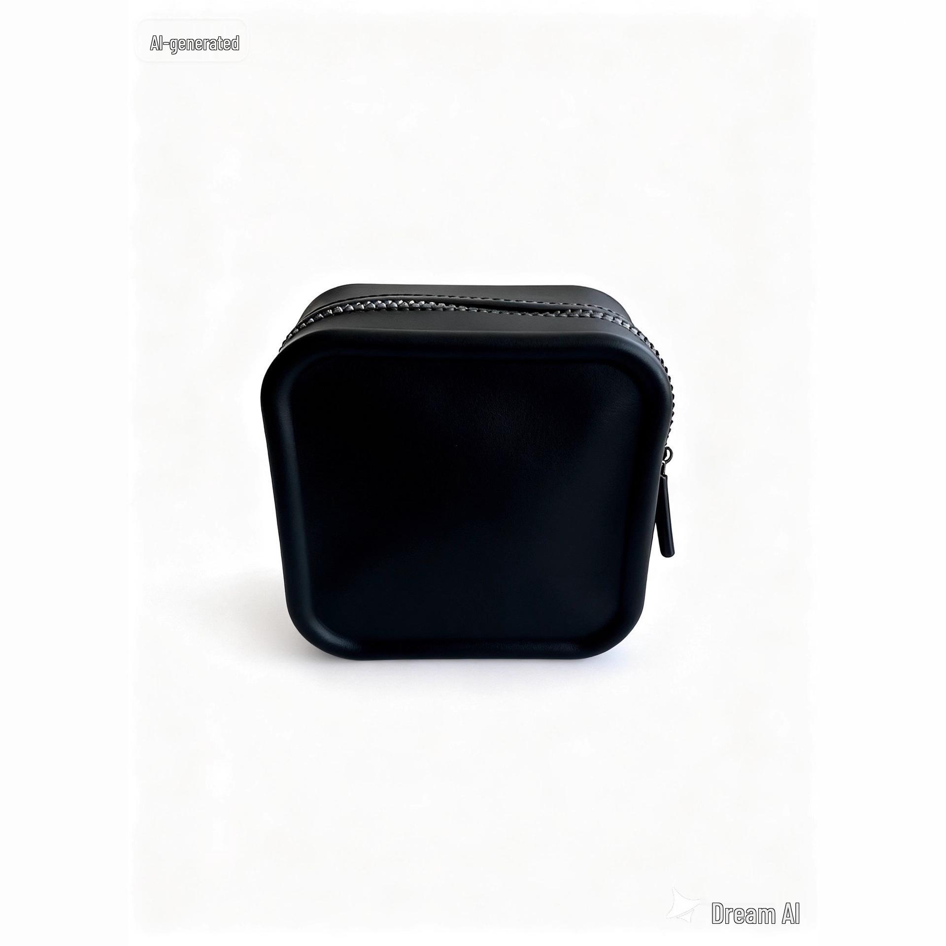 

Men s Black Waterproof Silicone Travel Toiletry Bag - Large Capacity Portable Makeup Storage