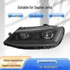 LED Headlights with Dynamic Daytime Running Lights and Sequential Turn Signals for 2012-2018 Sagitar Jetta.