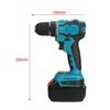 3 in 1 Cordless Electric Impact Drill 150Nm Torque Driver Kit Screwdriver Brushless LED Power Tool