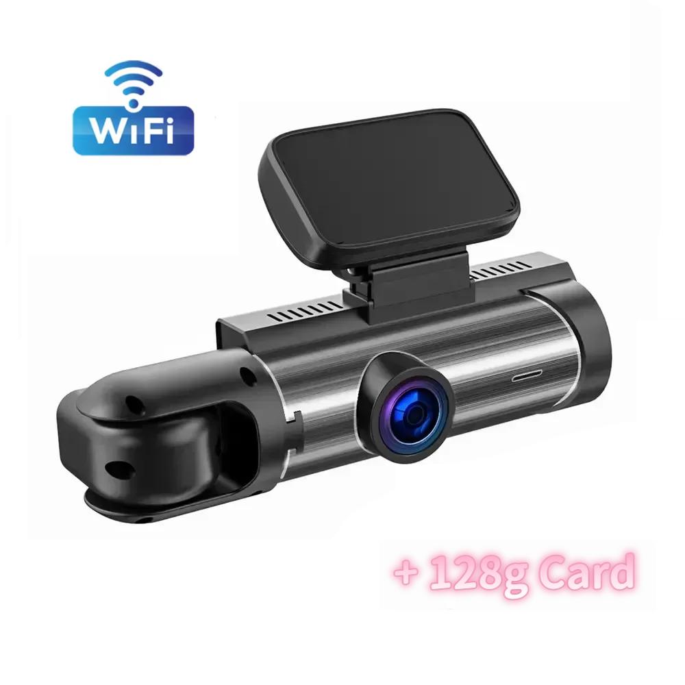 1080P Car DVR Dash Cam with WiFi, Dual Cameras, Video Recorder, Rearview Camera, Automotive Accessories