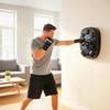 Wall-Mounted Musical Boxing Machine with 9 Modes, LED Lights and Bluetooth Connection, 61x48x11 cm, Black