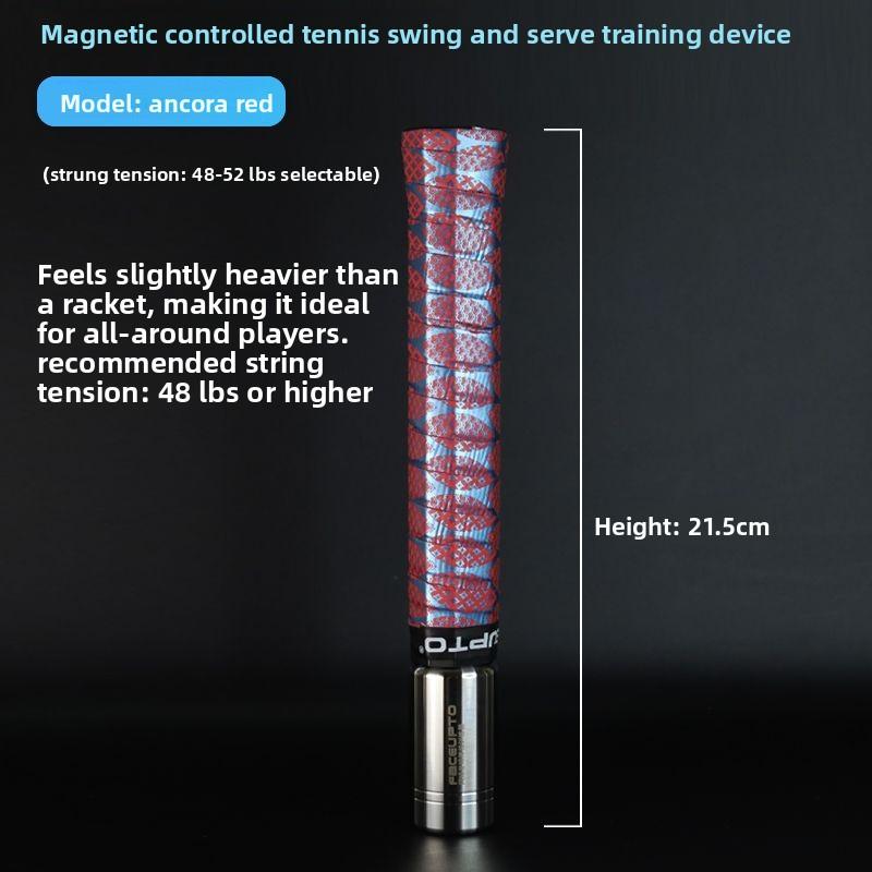 

Tennis Magnetic Control Service Swing Strength Trainer Simulates Actual Swing Trainer Stainless Steel