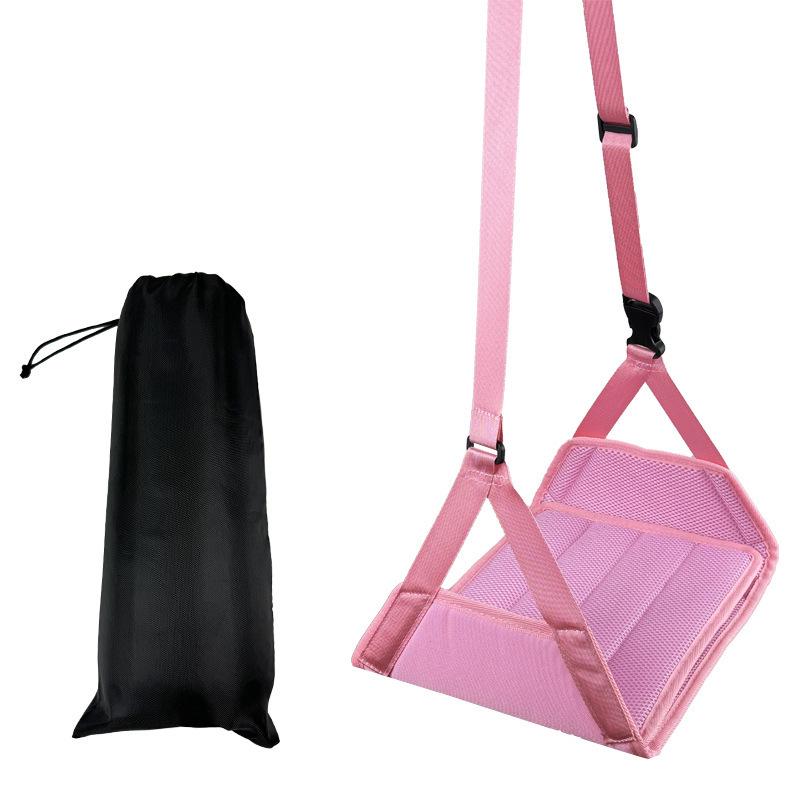 Portable Travel Foot Hammock for Airplane, Office, and High-Speed Rail