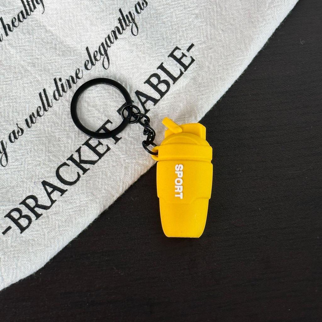 Miu Series Mini Barbell & Dumbbell Plate Keychain Bag Charm