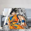 Kakarot DBZ Manga Blanket Wool Vintage Warm Throw Blankets for Home Textile Decor,