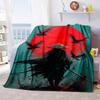 1PC Samurai Warrior Cosplay Costume Blanket Soft Comfortable All Seasons Perfect Sofa Office Travel Home Gift Idea