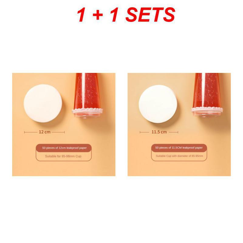 

2/3/4 НАБОРА Кофейная уплотнительная бумага Молочный напиток Прокладка Белая Пищевой класс Кухонные аксессуары Уплотнительная пленка для упаковки на вынос