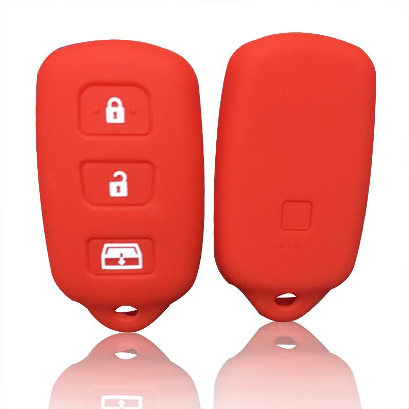 Key Cover Case for Toyota 4Runner Camry Corolla Prius RAV4 Lexus SC300 Scion XB Pontiac Vibe Keyless Remote Car Key Shell Holder