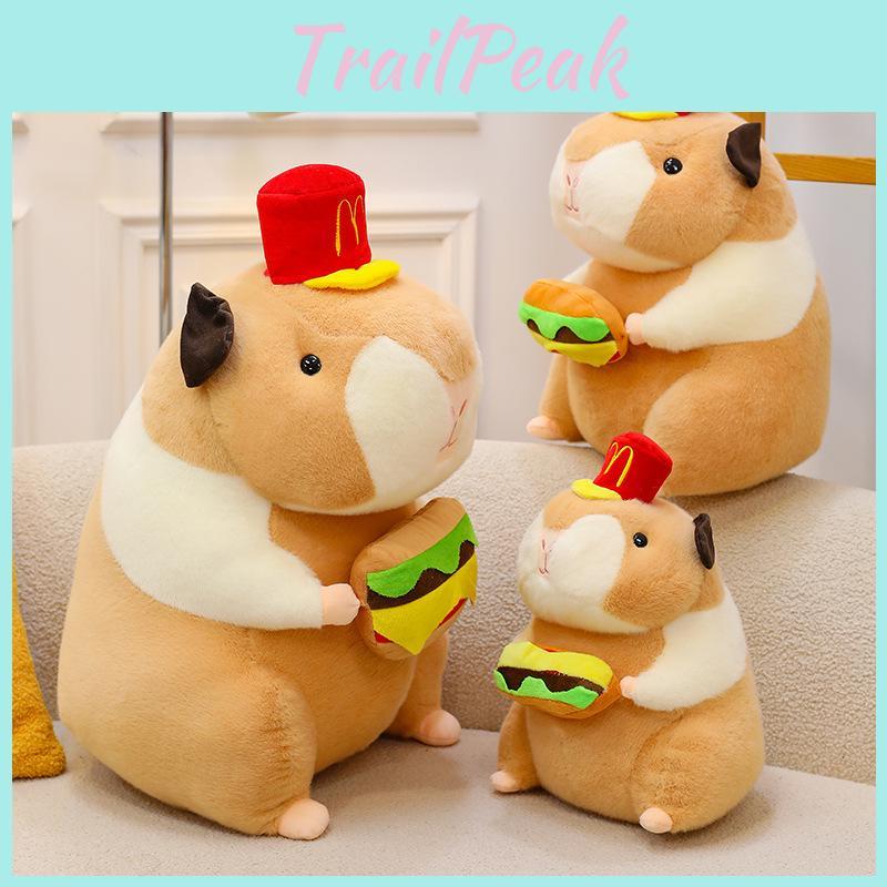 Cavia Corp Mcdonalds Porcellus Hamburger Plush Toy Stuffed Animal Doll Gift