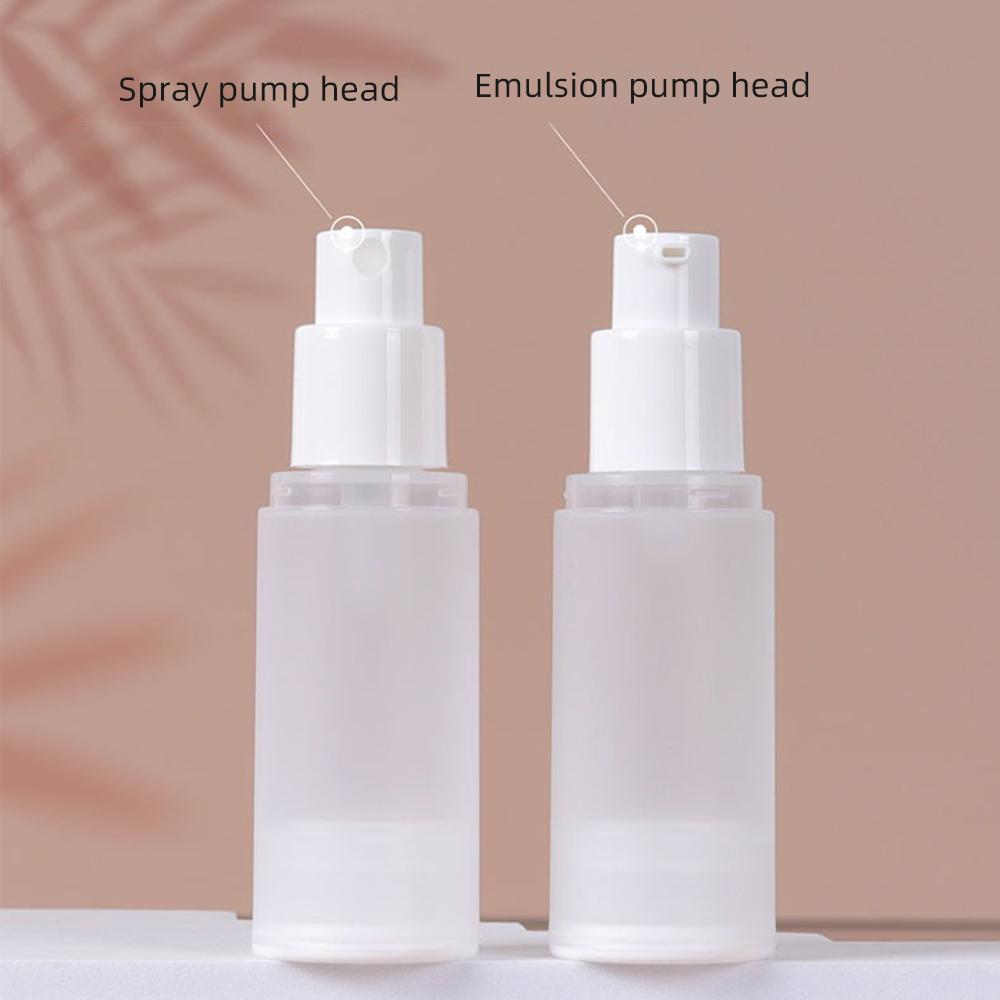 15ml 20ml 30ml 50ml Vacuum Sub-bottle Frosted Vacuum Bottle Small Vacuum Spray Bottle Small Vacuum Lotion Bottle Essence Bottle