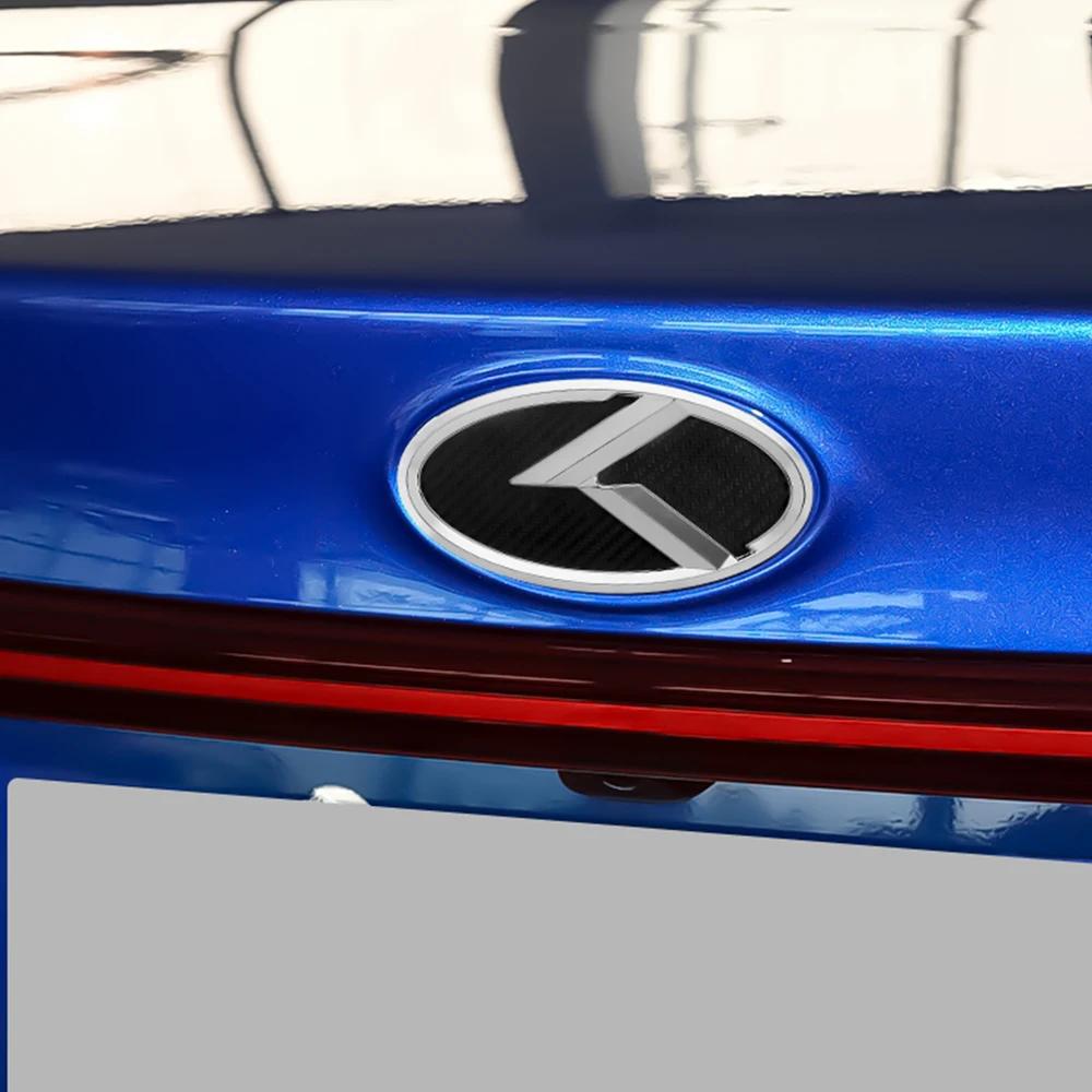 1Set 3D ABS K Logo Car Rear Trunk Logo Emblem Badge Stickers For Kia Rio Ceed Sportage Cerato Soul Sorento Picanto Optima K3S K2