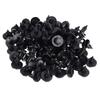 100PCS Nylon Fender Push Type Retainer Clips & Bumper Fastener Rivet For Nissan & Infiniti 01553-09321