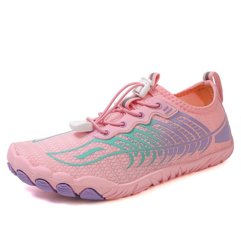 

Wading shoes beach shoes cross-border outdoor wading surfing shoes swimming fitness shoes 46 рожевий