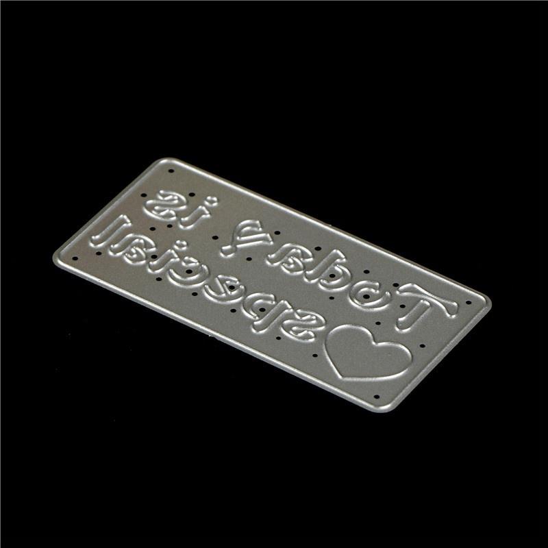 Today Is Special Metal Cutting Dies Stencils for DIY Scrapbooking Cards