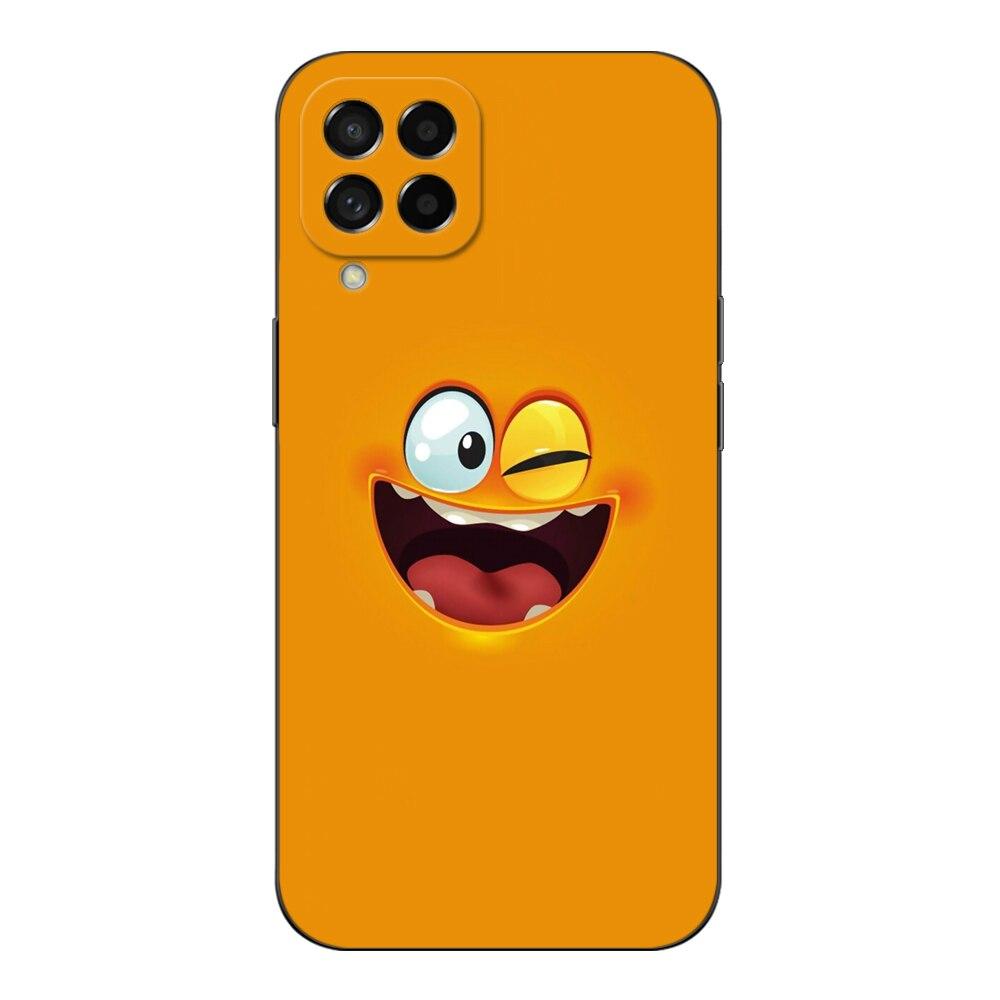 For Samsung Galaxy M53 5G Case Phone Back Cover M 53 m536 Case Soft Silicone Black Tpu Case cute funy