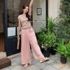 Women's Y2K Chiffon Summer Clothing Skirts Pants Puffy Dress Wide Leg Baggy Pants Trousers Korean Style Women 2023 Clothes