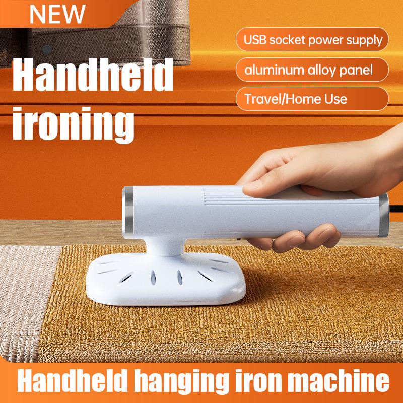 Compact USB Garment Steamer: Student Dorm Steam Iron for Clothes. Power: 13W