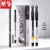 Chen Guang K37 0.38mm Black Pen with Reinforced Fine Metal Tip for Office and Student Use
