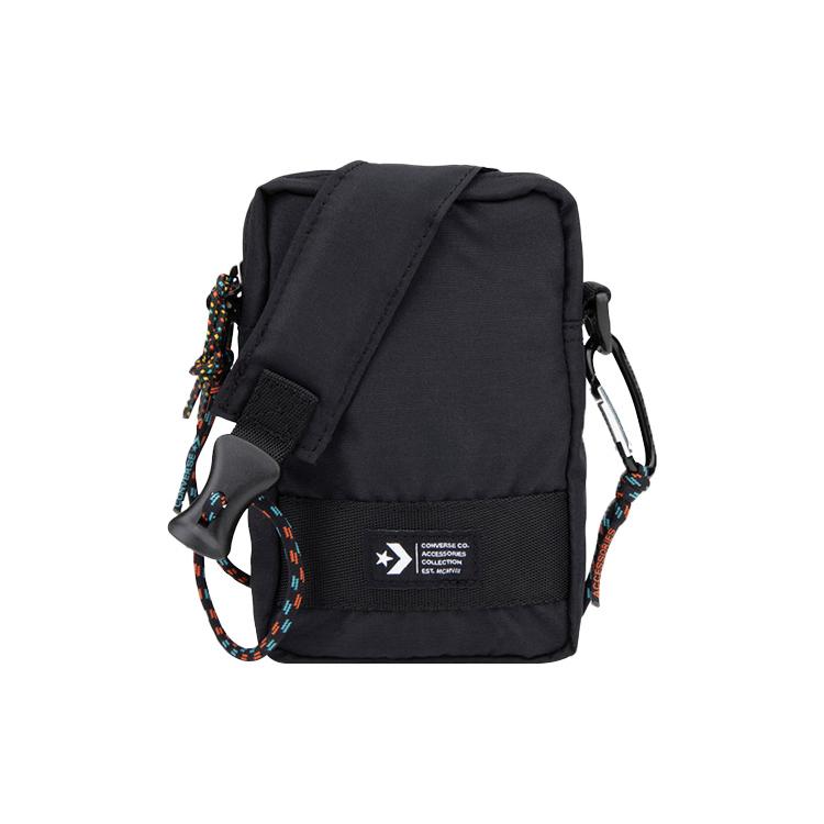 

Новая полиэстеровая сумка через плечо Converse, сумка-кроссбоди, обычная, унисекс, черная 10020999-A04 10.4*4.6*16.5CM