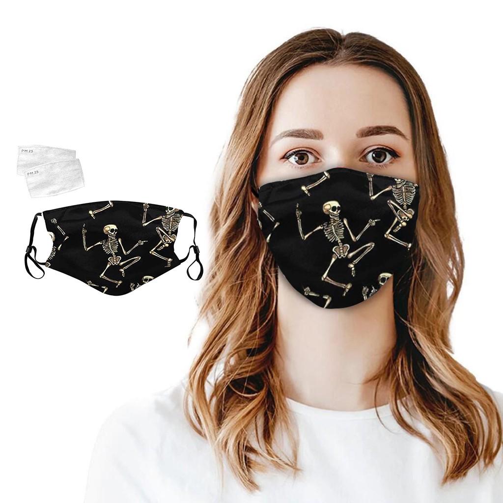 Unisex Half Washable Face Mouth Cover  Mask  for Outdoors Multicolor