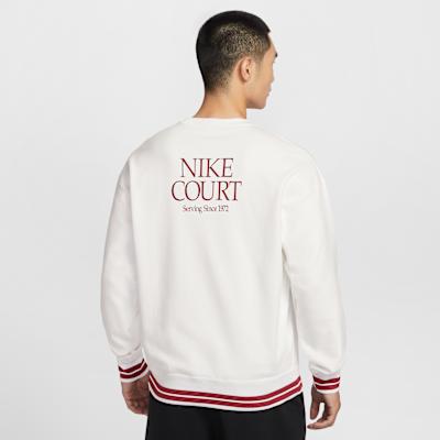 Nike Sweatshirts Men s White Crew Neck Moderate XS