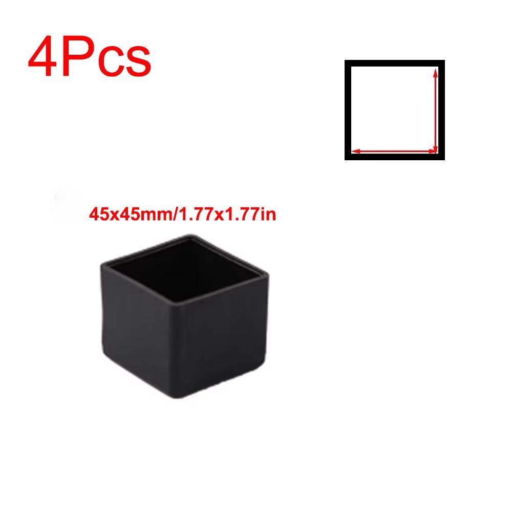 Kwadratowe Nakładki na Nogi Stołu Antypoślizgowe Nóżki Wyrównujące Mebli Nakładki na Nogi Krzesła Ochrona Mebli