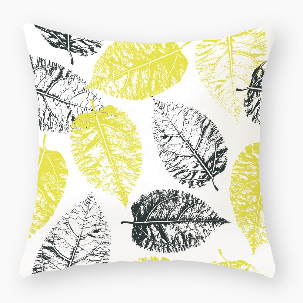Floral Pillowcases Office Cushions Home Bedroom Sofa Decoration Pillows Nap Cushions