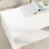 White Coffee Table 100 x 46 x 35 cm Engineered Wood