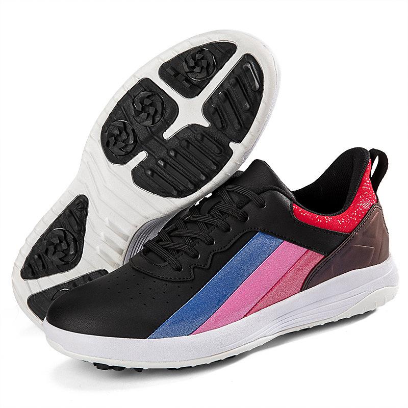 Men's shoes summer new fixed nail golf shoes women's waterproof breathable golf shoes